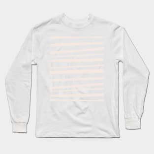 Simple Minimalist Abstract lines Warm  Coulors Pattern Long Sleeve T-Shirt